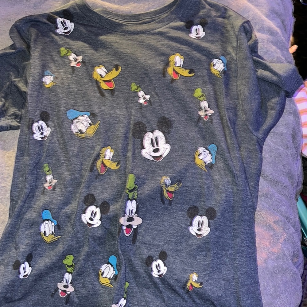 grey disney t shirt